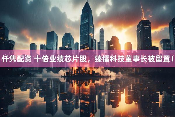 仟隽配资 十倍业绩芯片股，臻镭科技董事长被留置！